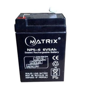 Батарея до ДБЖ Matrix 6V 5AH (NP5-6) зображення 1