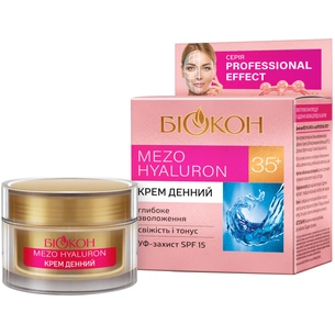Крем для обличчя Біокон Professional Effect Mezo Hyaluron 35+ Денний 50 мл (4820160037311) зображення 1