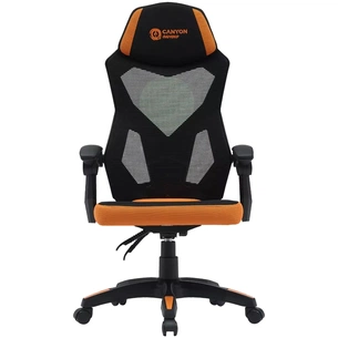 Крісло ігрове Canyon Wave MCH02 Mesh Black/Orange (CNE-MCH02) зображення 1