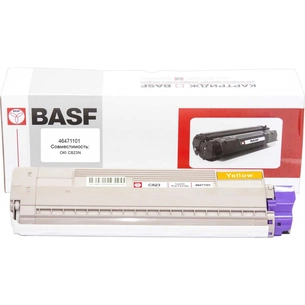 Тонер-картридж BASF OKI C822/823/833dn Yellow 46471101 (KT-46471101) зображення 1