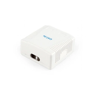 Комп'ютерна розетка Cablexpert RJ45x2 UTP, cat.5e (NCAC-2U5E-01) зображення 1