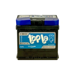 Акумулятор автомобільний Topla 55 Ah/12V TOP Euro (118 655) зображення 1
