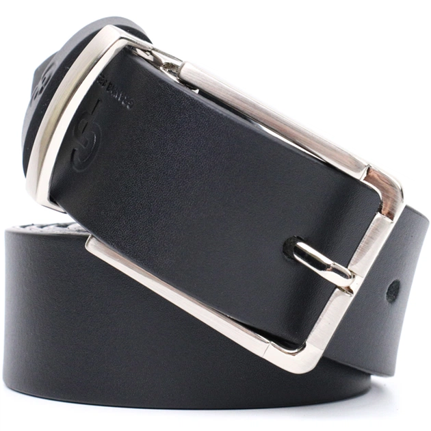 Ремінь Grande Pelle Брючний з натуральної шкіри Чорний (11677) - зображення 7