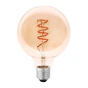 Лампочка Delux Globe G95 5Вт E27 2200К amber spiral filament (90018166) - уменьшенное изображение 1