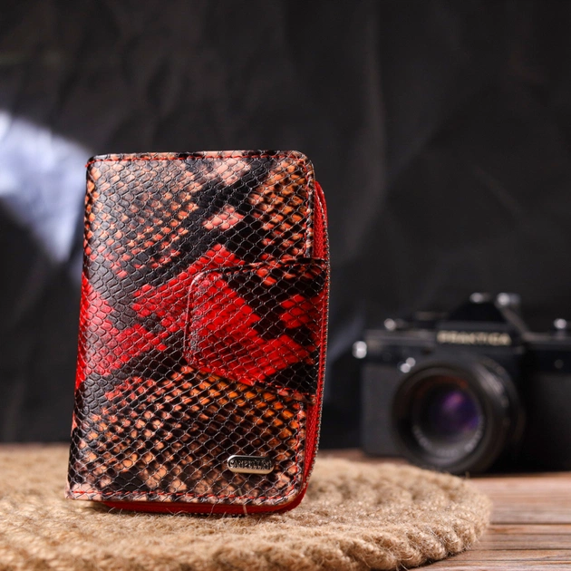 Портмоне Canpellini З натуральної шкіри Різнобарвне (21605) - picture 10