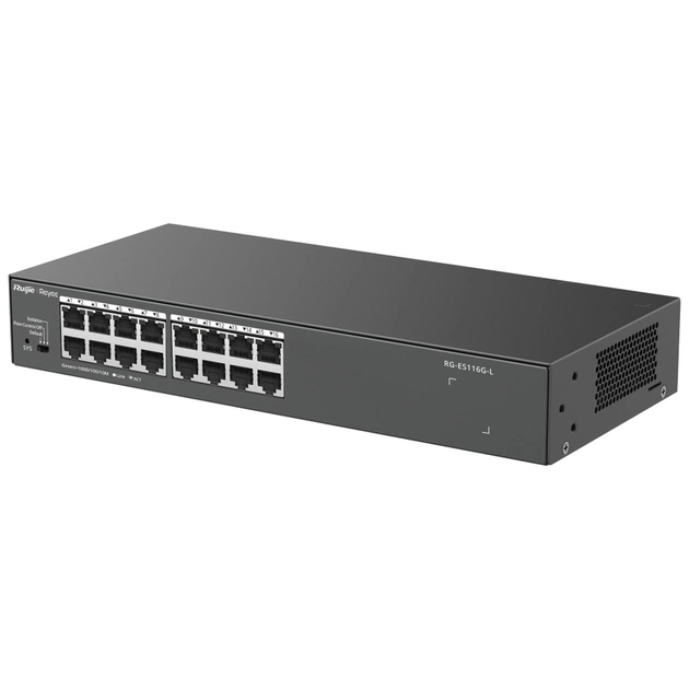 Комутатор мережевий Ruijie Networks RG-ES116G-L - picture 3