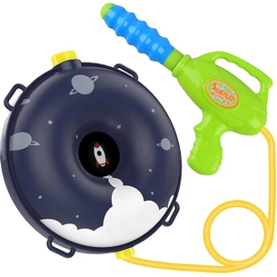 Игрушечное оружие A-Toys Водный пистолет Космос с рюкзаком в пакете (927) изображение 1