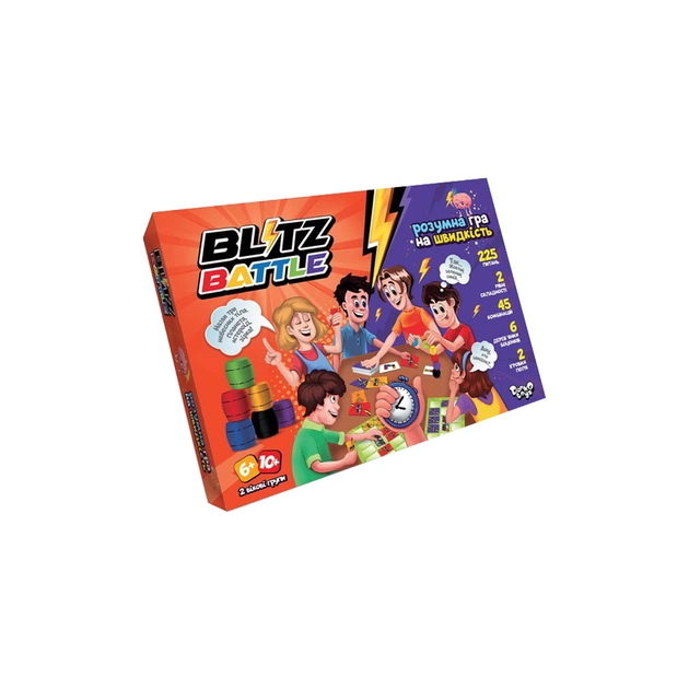 Настольная игра Danko Toys Blitz Battle, украинский (G-BIB-01-01U) - изображение 1