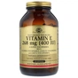 Вітамін Solgar Вітамін E 400 IU, 250 желатинових капсул (SOL-03542) - зменшене зображення 1