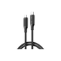 Дата кабель USB-C to USB-C 1.0m XO (NB-Q265B-CC.black) - уменьшенное изображение 1