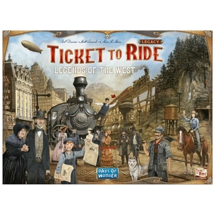 Настільна гра Lord of Boards Ticket to Ride: Legends of the West англійська (TTR_WL) изображение 1