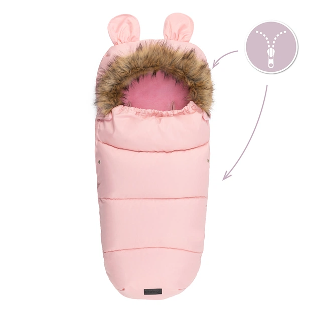 Зимовий конверт MoMi Sleeping bag pink (AKCE00033) - picture 6