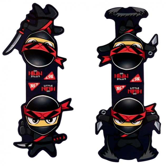 Закладки для книг Yes магнітні Ninja, 2шт (708113) - picture 2