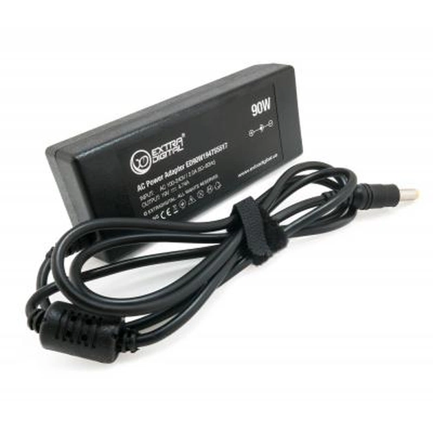Блок живлення до ноутбуку Extradigital Acer 19V, 4.74 A, 90W (5.5x1.7) (PSA3817) - picture 1