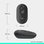 Мишка Logitech POP Mouse With Emoji Bluetooth Graphite (910-007412) - зменшене зображення 8