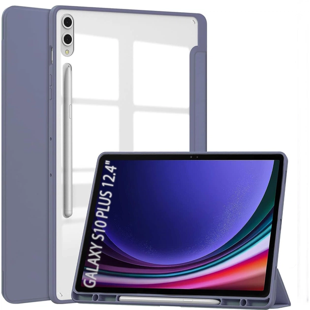 Чохол до планшета BeCover Soft Edge Samsung Galaxy Tab S10 Plus (SM-X820/SM-X826) 12.4" Purple (712257) - изображение 1