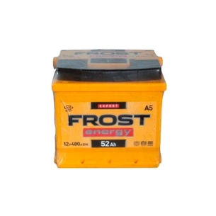 Акумулятор автомобільний FROST ENERGY 52Ah Ев (-/+) зображення 1