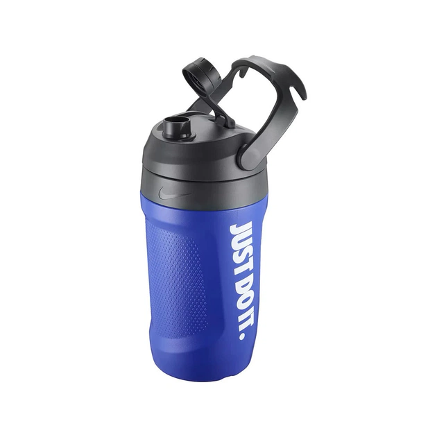 Пляшка для води Nike Fuel Jug 64 OZ синій, чорний 1893 мл N.100.3111.476.64 (887791410825) - зображення 1
