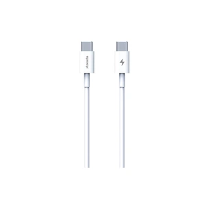 Дата кабель USB-C to USB-C 1.0m PD-B83a 60W Proda (PD-B83a-WHT) зображення 1