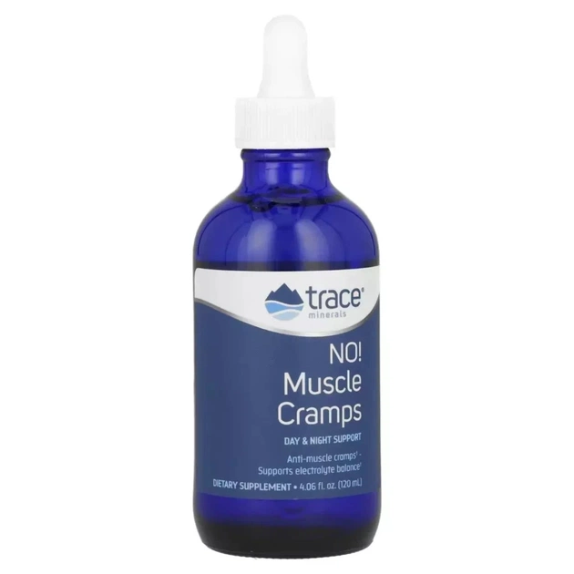 Минералы Trace Minerals Избавление от мышечных судорог, No! Muscle Cramps, 120 мл (TMR-00343) - изображение 1