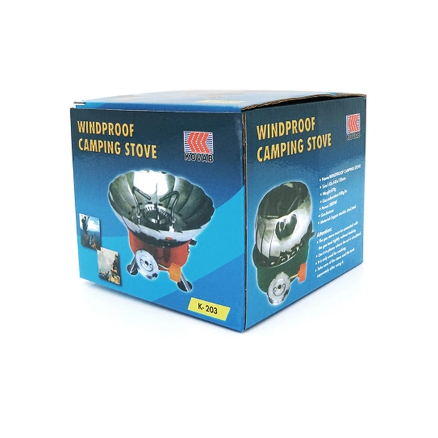 Пальник Voltronic K-202 з п'єзопідпалом та захистом від вітру (YT-K-203) - picture 5