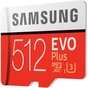 Карта пам'яті Samsung 512GB microSDXC class 10 UHS-I U3 Evo Plus (MB-MC512GA/RU) - зменшене зображення 3