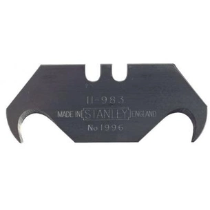 Лезо Stanley крючкообразное 1996, длина 50мм, 5шт (0-11-983) зображення 1