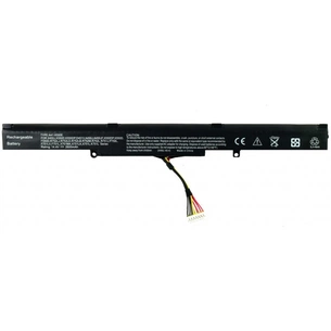 Акумулятор до ноутбука AlSoft Asus X450J A41-X550E, 2600mAh, 4cell, 14.4V, Li-ion (A47149) зображення 1