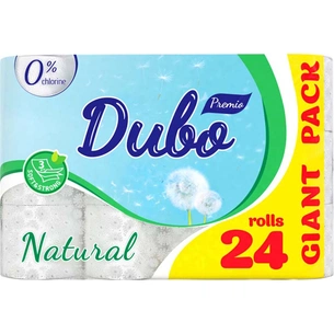 Туалетний папір Диво Premio Natural 3 шари 24 рулони (4820003837726) зображення 1
