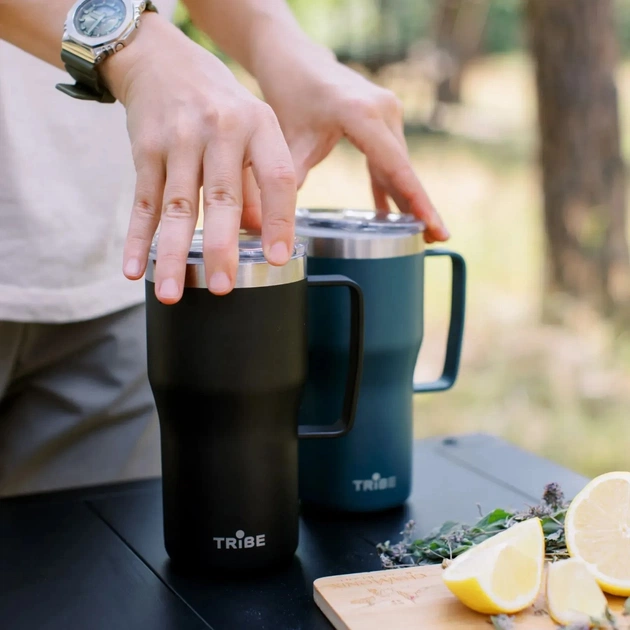 Термокружка Tribe Travel Mug 600 мл black (T-FA-0034-black) - picture 8