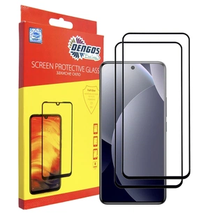 Скло захисне Dengos Xiaomi Redmi Note 15 Pro 5G Black 2 pcs (DG-TG2P-97) зображення 1