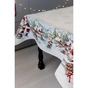 Скатертина Прованс гобеленова з велюром Снігова зима 135х300 см (037476) - зменшене зображення 4