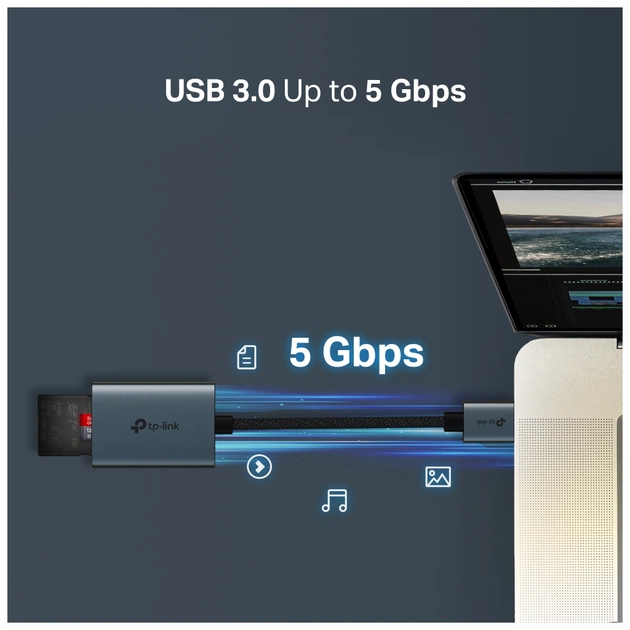 Зчитувач флеш-карт TP-Link USB 2.0 to SD/TF (UA430) - picture 10