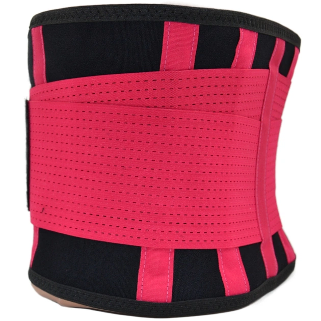 Пояс компресійний MadMax MFA-277 Slimming belt Black/rubine red L (MFA-277-RED_L) - picture 8