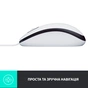 Мишка Logitech M100 USB White (910-006764) - зменшене зображення 5