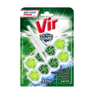 Туалетний блок Vir Total Power Guard Хвоя 2x55 г (3801003002179) зображення 1