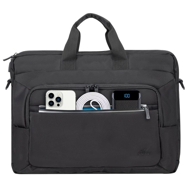 Сумка для ноутбука RivaCase 15.6" 7531 Alpendorf, Black (7531Black) - picture 6