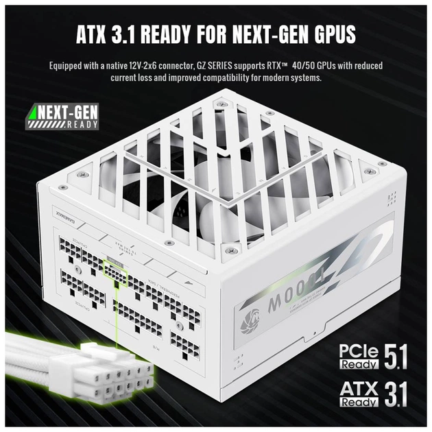 Блок питания Gamemax 1000W (GZ 1000G WH) - изображение 7