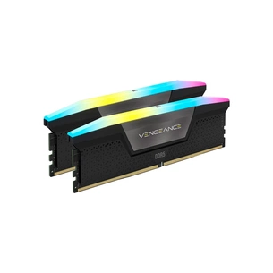Модуль пам'яті для комп'ютера DDR5 32GB (2x16GB) 6000 MHz Vengeance RGB Black Corsair (CMH32GX5M2D6000C36) зображення 1