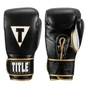 Боксерські рукавички Title Boxeo Mexican Leather Quatro Black/White 14 oz (BATGE4 14 oz BK/WH) - зменшене зображення 5