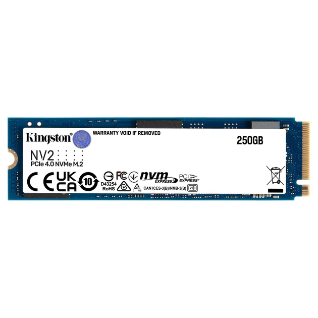 Накопичувач SSD M.2 2280 250GB Kingston (SNV2S/250G) - зображення 1
