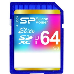 Карта пам'яті Silicon Power 64Gb SDXC class 10 UHS-I Elite (SP064GBSDXAU1V10) зображення 1