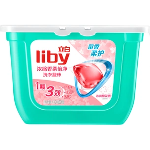 Капсули для прання Liby 3 в 1 52 шт. (6920174766769) зображення 1