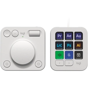 Консоль Logitech MX Creative Console Pale Grey (920-012932) зображення 1