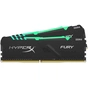 Модуль пам'яті для комп'ютера DDR4 64GB (2x32GB) 2666 MHz HyperX Fury RGB Kingston Fury (ex.HyperX) (HX426C16FB3AK2/64) - уменьшенное изображение 1