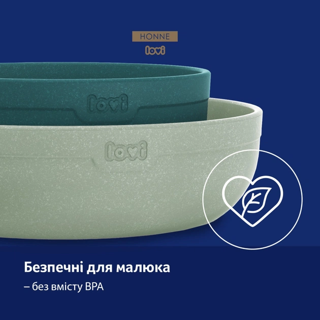 Тарілка дитяча Lovi Pistachio М'ятні 2 шт (21/531_gre) - picture 4