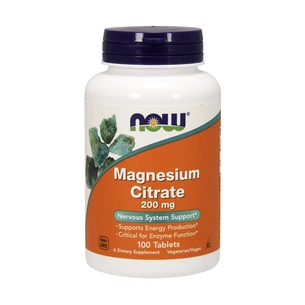 Мінерали Now Foods Цитрат Магнію 200мг, 100 таблеток (NF1290) зображення 1