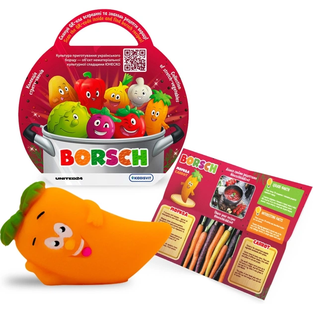 Антистрес Borsch сюрприз у вигляді овочу 8 шт на дисплеї (41/CN23-CDU) - picture 8