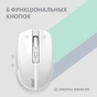 Мишка 2E MF270 Silent Rechargeable Wireless White (2E-MF270WWH) - зменшене зображення 6