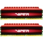 Модуль пам'яті для комп'ютера DDR4 8GB (2x4GB) 3200 MHz Viper 4 Red Patriot (PV48G320C6K) - уменьшенное изображение 1